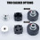 3Pcs Blender Gear Connector Universal-Rectangular head thr 3