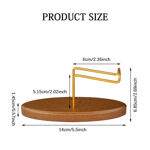 Drip Coffee Filter Organizer Convenient Wood Coffee Filter Stand 2