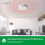 Smoke Detector With LED Light Indicator, Carbon Monoxide Detector With Dual Sensor, 10-Year Battery Life, Automatic Check Function For Continuous 7