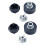 3Pcs Juicer Cooking Machine Mixer Soybean-Rectangular head thr 2