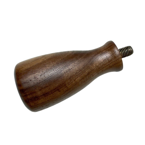 Wood  Portafilter Handle for M10- Walnut bottle handle