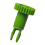 Side Brush Motor Gears Easy Installation Replacement-Green 1