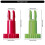 Side Brush Motor Gears Easy Installation Replacement-Green 3