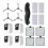 Replacement Filter Dust Bag Side Brush Replacement-Set three 1