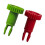Side Brush Motor Gears Easy Installation Replacement-Green 6