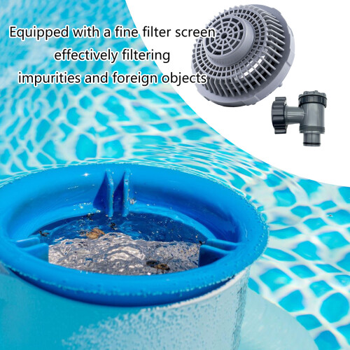 Pool Water Outlet Filter Accessory-Filter plus switch v 2