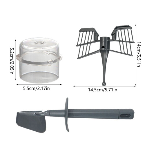 Easy to Use Plastic Scraper Heat Resistant Food Processor 1
