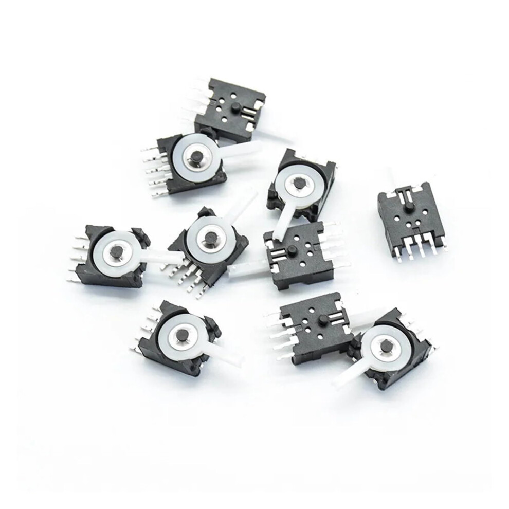 10Pcs Detection Rocker Limit Swing Movement Rocker Switch 5 Feet Reset Left And Right Switch Toggle Switch Black 9426802364958