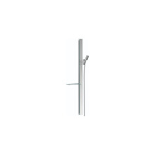 hansgrohe 27640000 Unica E Rail 90 cm with Shower Hose Set, Chrome, 0.90 m