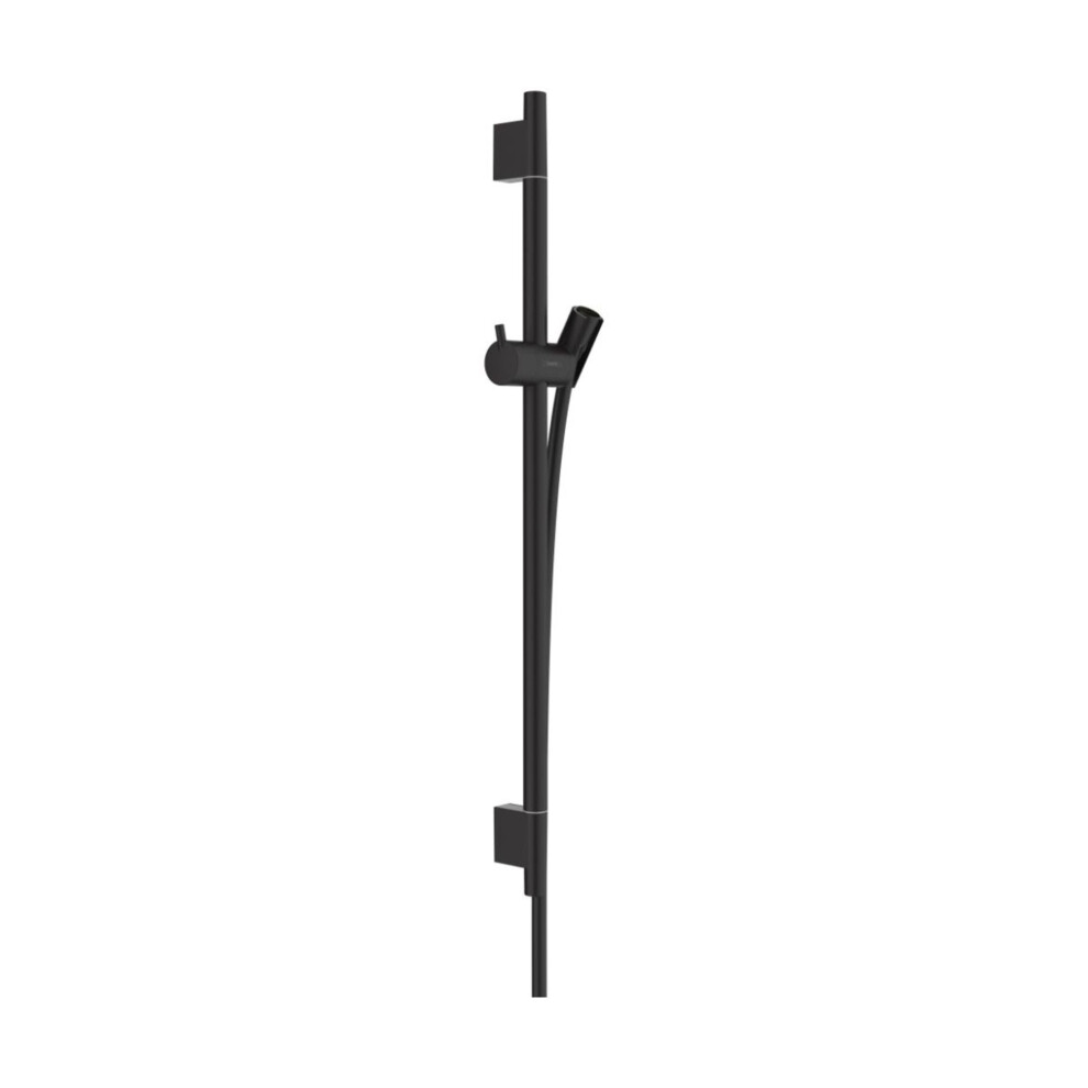 Hansgrohe Unica Shower Rail S Puro 65 Cm With Shower Hose, Matt 28632670 Black