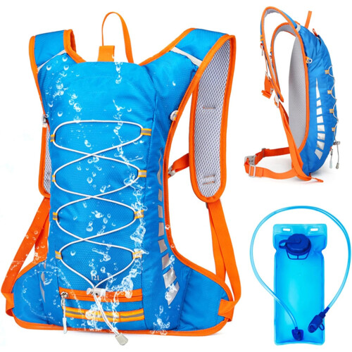 Outdoor Cycling Backpack Waterproof Large Capacity Bike Hydration Pack Compatible With Bladder 1