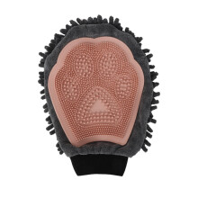 DoubleSided Dog Grooming Glove for Bath, Shedding and Gentle Massage, Pet Hair Removal