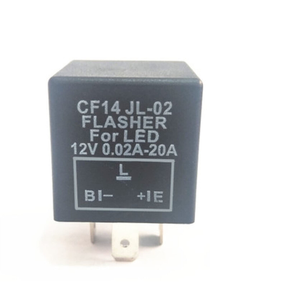 10Pcs Cf14 Jl Blink Relay For Automobile And Motorcycle 3Pin Led Electronic Flash Relay 12V 10A 9412369273659