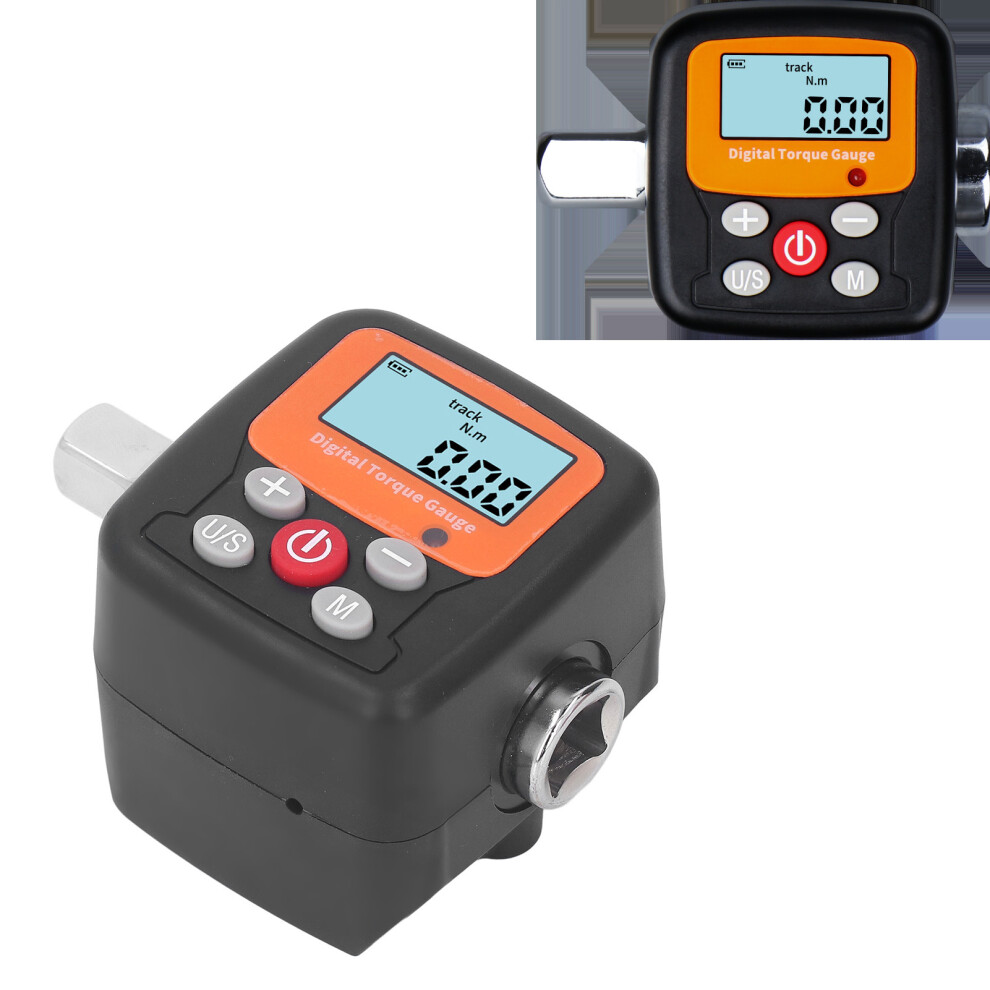 Digital Torsion Meter 4-135N.m 3/8In Backlit Lcd Wrench 4321368763311
