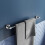 Croydex Croydex Flexi-Fix Metra Easy to Fit Towel Rail 3
