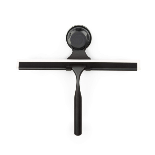 Compactor Bestlock Black Shower Squeegee - Easy Installation, Rustproof and Waterproof - 25.4X5.5X23.5 cm 1