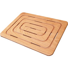 Castelmerlino Shower Accessories, Marine Okum? Plywood, Natural, 79 x 56