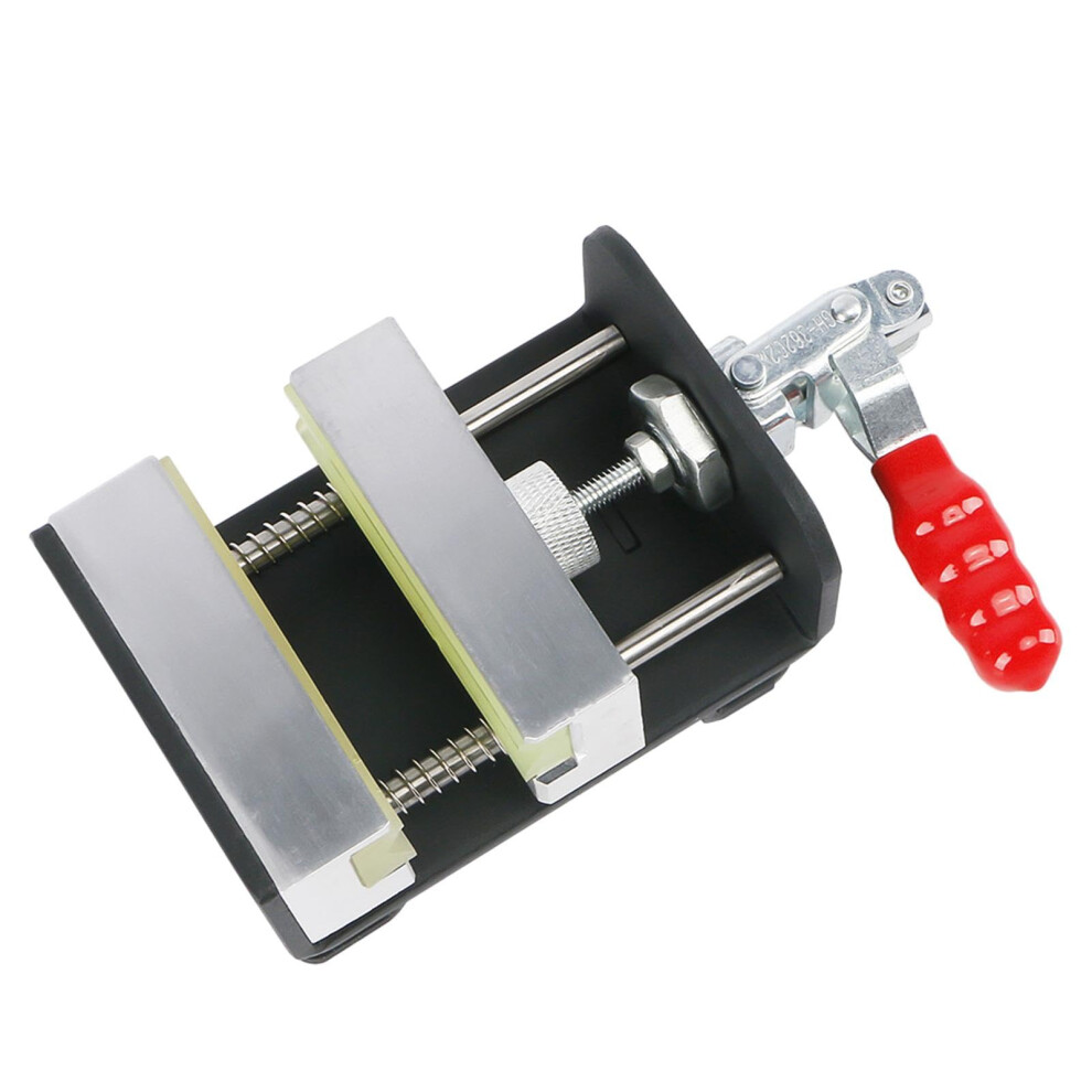 Golf Club Vise Clamp - Non-Slip Rubber Shaft Grip Tool For Regripping And Repairing Golf Clubs, Swivel Design 9189345110535