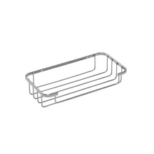 Croydex Chrome Wall Mounted Cosmetic Shower Basket - Bathroom Storage & Organisation - Shower Caddy Home Essentials - Rust Free Guarantee 5 Years -