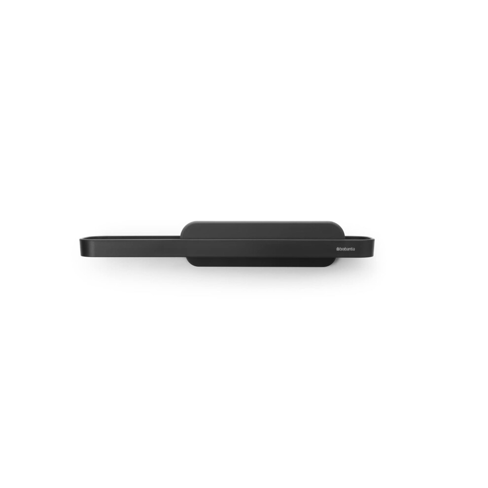 Brabantia - Mindset Shower Shelf With Squeegee - Easy Storage - Hygienic Water Drain System - Holds Up To 2 Kg - Corrosion Resistant - Fixing
