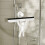 Umbra Umbra Buddy Adhesive Shower Squeegee, Window Squeegee with Silicone Blade, White 2
