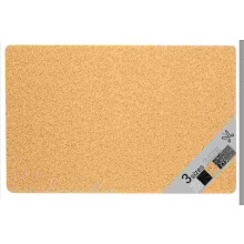 COSYLAND Non-Slip Shower Mat 40 x 100 cm - Shower Mat Non-Slip with Drain - Soft PVC Loofah Non-Slip Mat Bath - Quick Drying Bath Mats - (Natural)