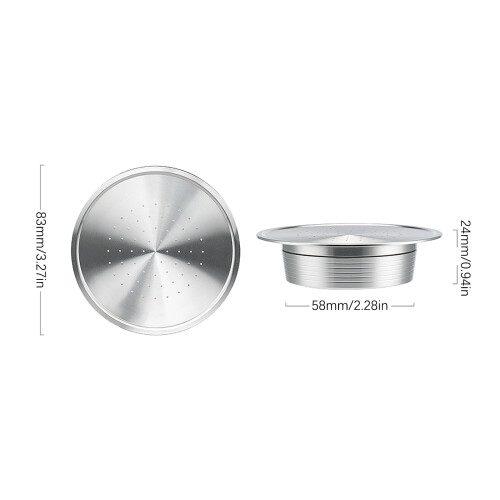 Coffee Powder Capsules Machine Refillable Pods Espresso Maker 2