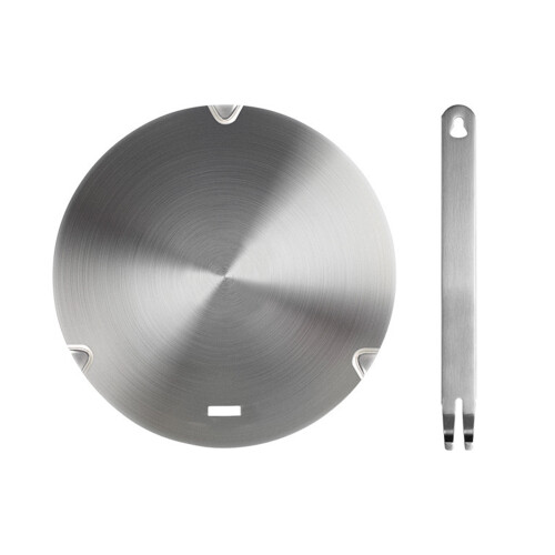 Induction Plate Versatile Heat Transfer Solution Stainless-22cm
