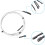 Lighter Ignition Button Kit Igniter Replacement Set Plastic 6