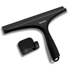 Shower Squeegee,10 inch All-Purpose Silicone Squeegee for Bathroom, Shower Doors, Mirrors, Tiles and Car Windows
