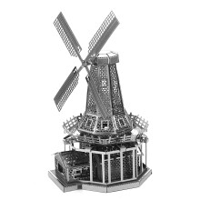 Windmill Model Building Kit, Educational Toy for ParentChild Assembly