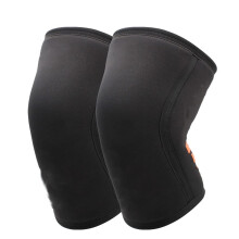 1 Pair 7 mm Neoprene Sport Knee Pads Compression Weightlifting Pressure Training Knee Pads Support Women Men D, XL