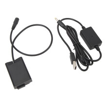 Camera Dummy Battery EN EL25 for Z50/ZFC/Z30 - 7.4V 110g USB Charger