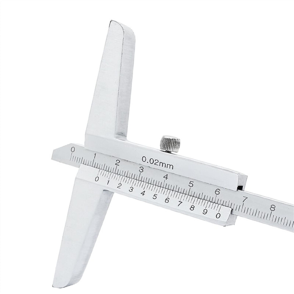 300Mm Vernier Caliper Depth Gauge With Precision Measurement, Locking Screw And Metric Scale 9189345110863