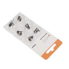 Washable Anti Static Click Sleeves 6PCS XS Black Silicone Vented
