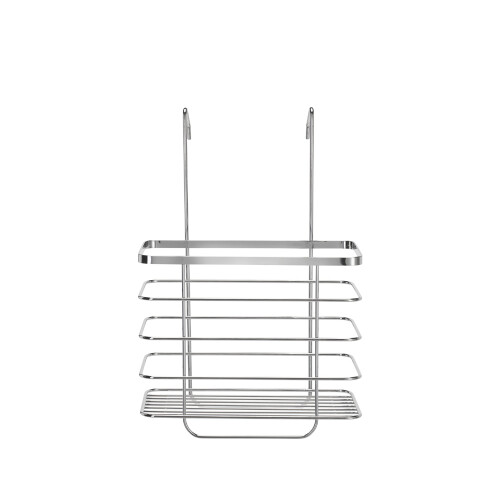 Croydex Croydex Large Shower Caddy Hanging Storage - Hook Over Door Screen with No Drilling Required, Space Saving Bathroom Storage Solution, Rust Free, ?13 x 2