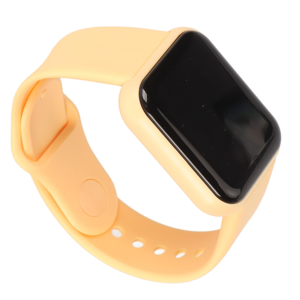 1.4Inch Screen Smart Watch With 150Mah Step Counter Alarm Waterproof Yellow 8201368765781