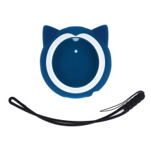 Custodia protettiva in silicone per GO Plus+, cover antiurto e antigraffio con cordino e cinturino da polso, accessorio protettivo con impugnatura