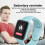 Smart Watch 1.4" Blue IP67 Waterproof 150mAh Battery for iOS Android 13