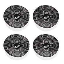 Industrial Strength Hook And Loop Tape Self Adhesive Fasteners Double Sided Mounting Tape For Sewing Hanging Items Nylon Material Hook And Loop For Ho