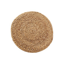 Sustainable Table Protection Placemats Eco-Friendly Natural Fibers Heat Resistant Woven Mats Hand Made Jute Rustic Vintage Dining Decor Thick Weave Ma