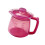 Shatterproof Coffee Maker Clear Silicone Coffee Pot-Purplered 1
