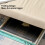 Plastic Storage Box Foldable Design Transparent Container With Lids Stackable Collapsible Movable Wheels Grated Wall Design For Visibility Durable Sto 6