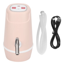 Veilige en gebruiksvriendelijke pomp voor flessen van 2-6 gallon, draagbare drinkwaterpomp met elektrische waterkandispenser, oplaadbare