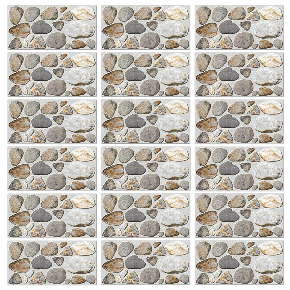 Revitalize Your Space: Elegant Faux Stone Pvc Wall Panels, 3D Design & Slippery Resistant For Safe Interior Decor 9775230083154