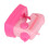 Macchina da cucire giocattolo per bambini ABS rosa portatile 2xAA 14