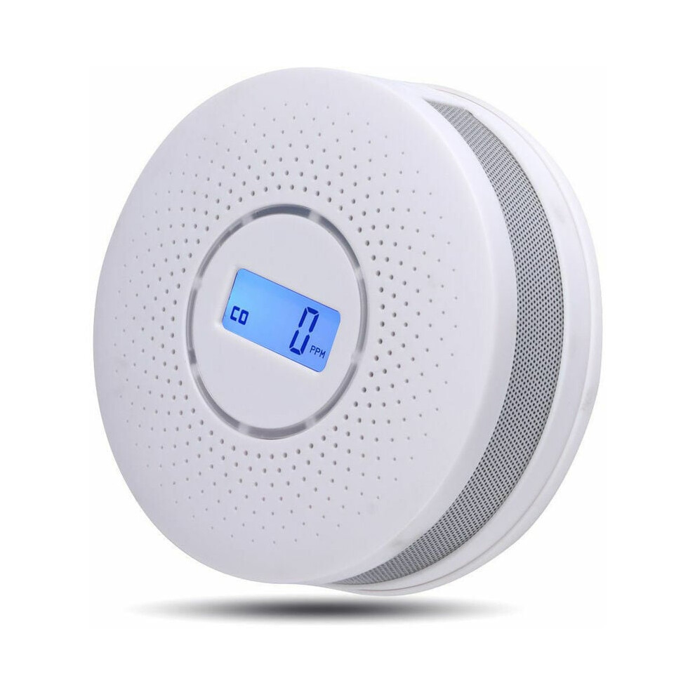 Smoke Detector With Carbon Monoxide Alarm, Dual High Stability Sensors For Reliable Detection, 85Db Alarm, Wireless Interconnected Combination 9148971431155