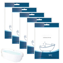 Traveler's Commode Liners, Universal Fit Disposable Bags, Super Absorbent Pad for Salon Use, Health & Safety Ensured, Small Size