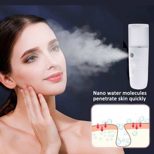 Φορητός Nano Facial Mister, Ενυδατική Προσώπου με Ατομοποίηση για Όλους τους Τύπους