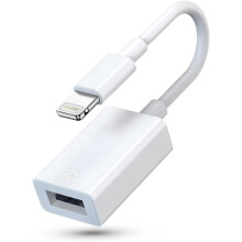 Adapter Lightning do kamery USB, obsługa urządzeń peryferyjnych dla urządzeń z systemem iOS, prędkość transferu Plug and Play do 5 Gb/s